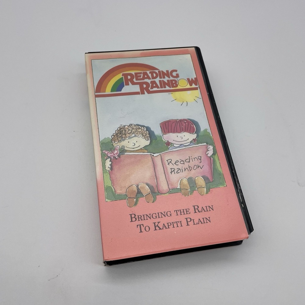 Reading Rainbow Bringing The Rain To Kapiti Plain (VHS,1983) Levar‎ Burton PBS